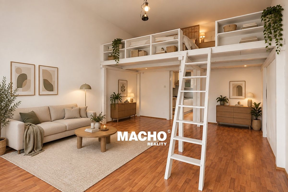 Pronájem bytu 1+1 46 m²