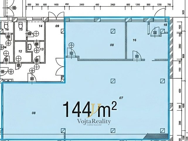 Pronájem komerčního prostoru, 144 m² (10 z 10)
