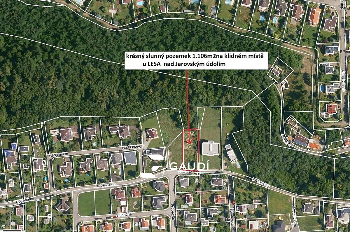 Prodej stavebního pozemku 1106 m²