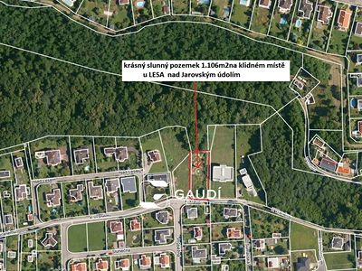 Prodej stavebního pozemku 1106 m²