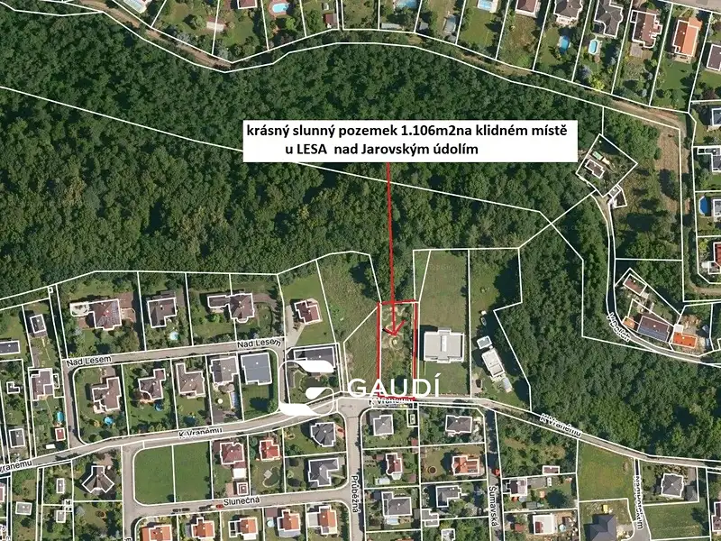 Prodej stavebního pozemku 1106 m², Ohrobec – náhled fotky 1
