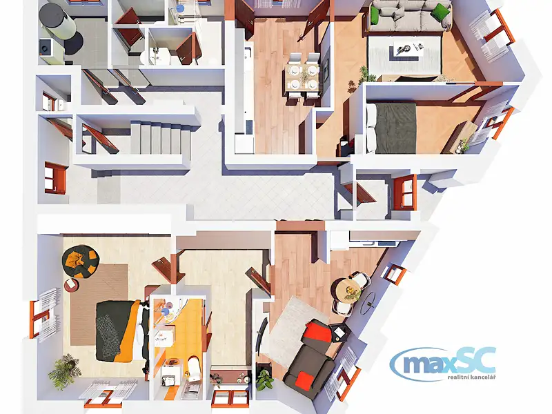 Prodej vícegeneračního domu 226 m², pozemek 358 m², Holice – náhled fotky 2
