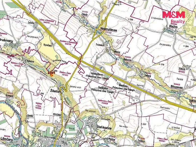 Prodej louky 10278 m², Žiželice – náhled fotky 2