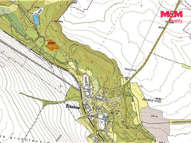 Prodej louky 10278 m², Žiželice – náhled fotky 3