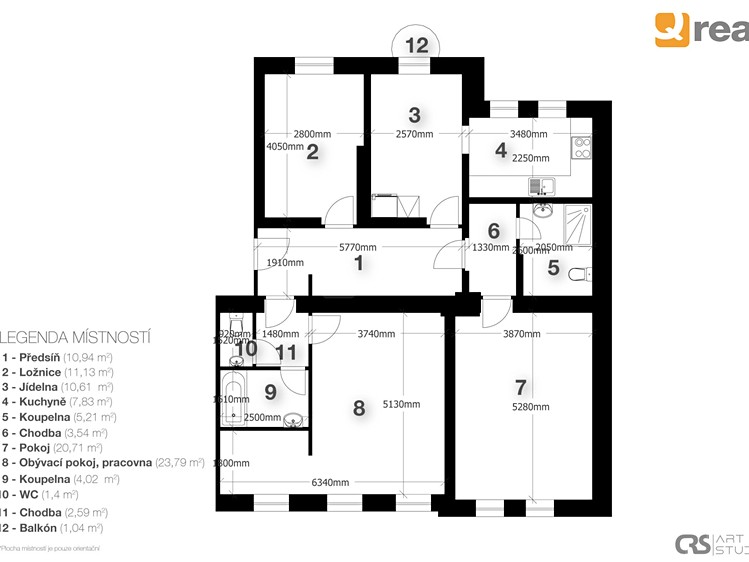 Prodej bytu 3+1, 113 m² (21 z 26)