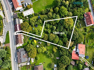 Prodej stavebního pozemku 1500 m²