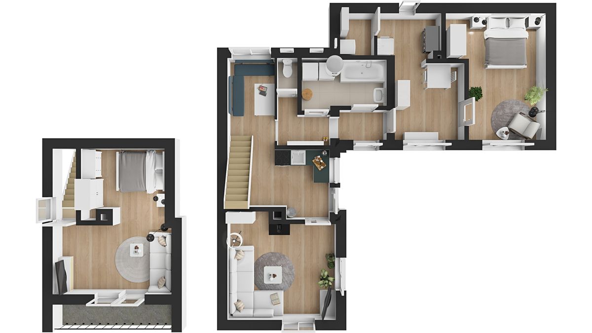 Prodej rodinného domu 80 m², pozemek 971 m² – fotografie 2