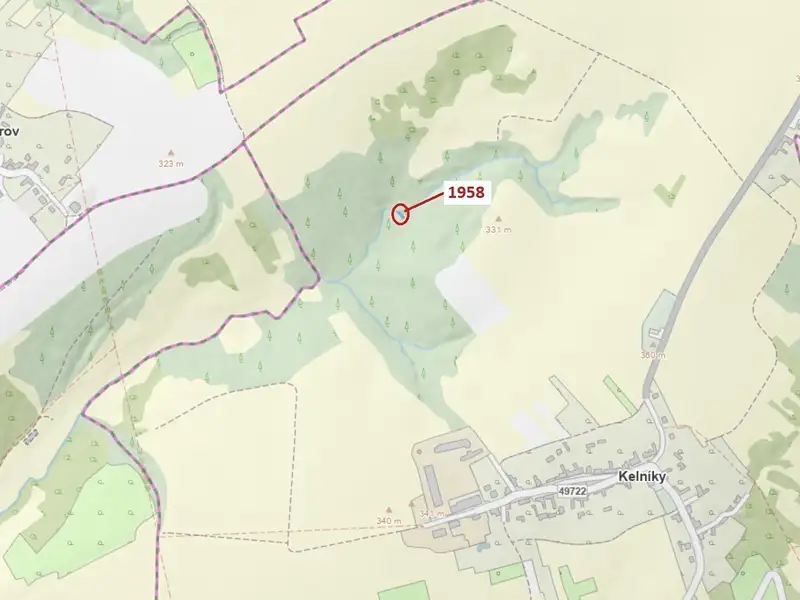 Dražba pozemku 99 m², Kelníky – náhled fotky 1