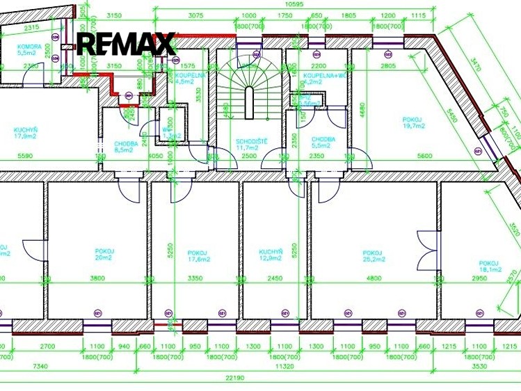 Квартира 3+1 на продаж, 86 м² (12 з 21)