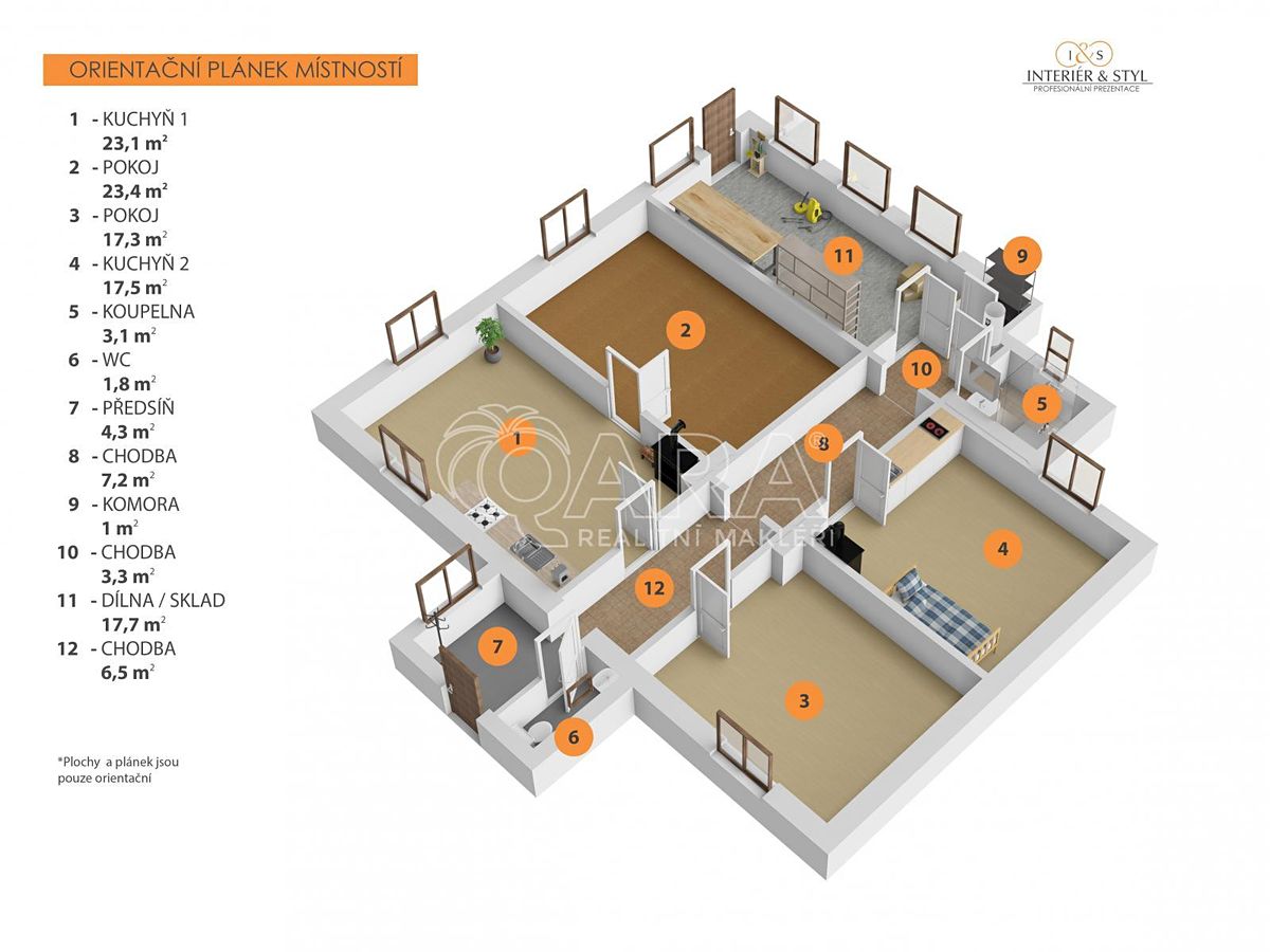 Prodej rodinného domu 126 m², pozemek 1160 m² – fotografie 3