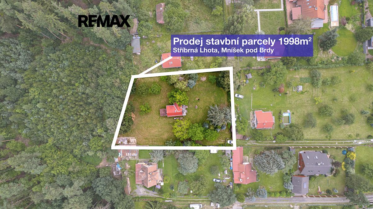 Prodej stavebního pozemku 2099 m² – fotografie 4
