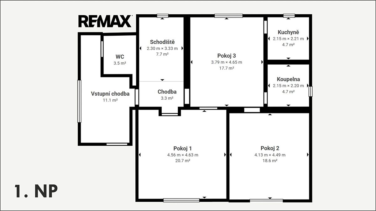Prodej rodinného domu 218 m², pozemek 1054 m² – fotografie 3