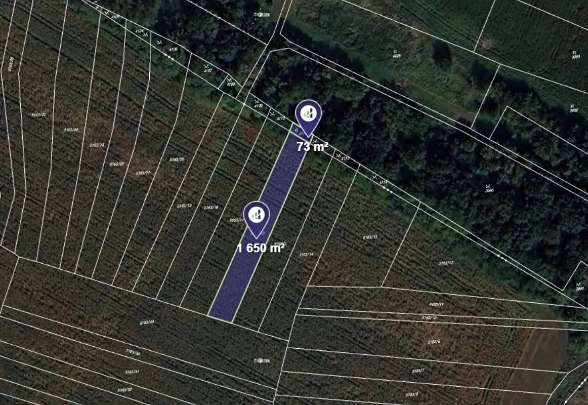 Prodej podílu 3/8 pole 646 m²