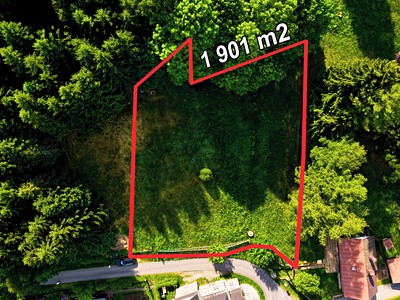 Prodej  stavebního pozemku 1 901 m²