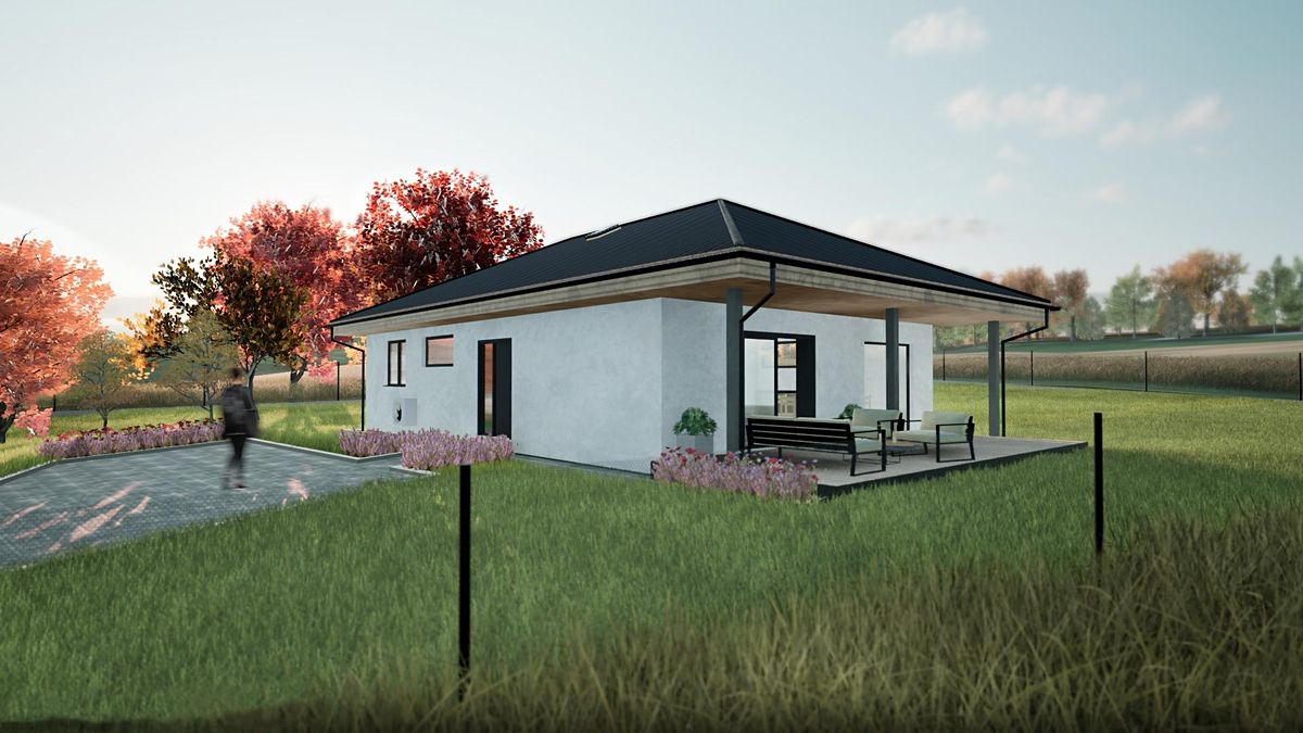 Prodej projektu na klíč 89 m², pozemek 1072 m² – fotografie 2