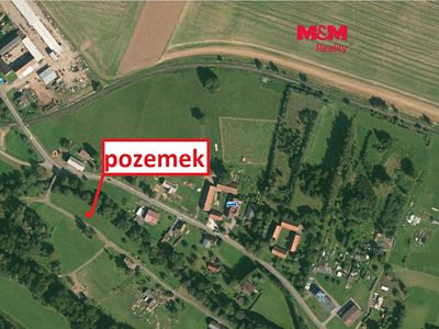 Prodej louky 1706 m²