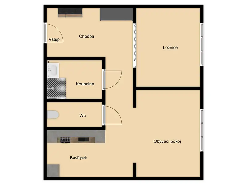 Prodej bytu 2+1 51 m², Havířov – náhled fotky 2