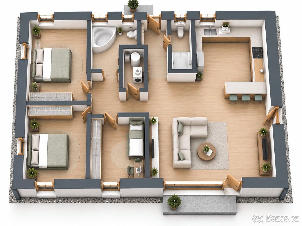 Prodej rodinného domu 107 m², pozemek 1182 m² – fotografie 5