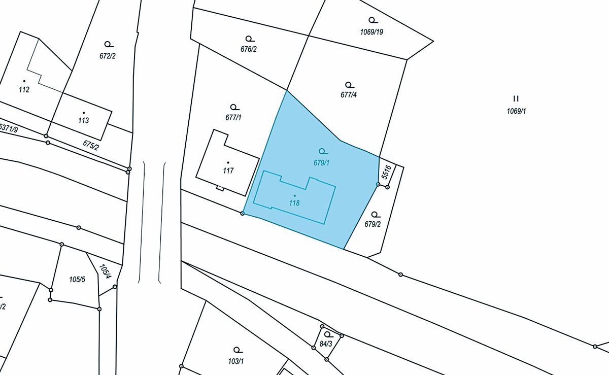 Prodej stavebního pozemku 1042 m² – fotografie 2