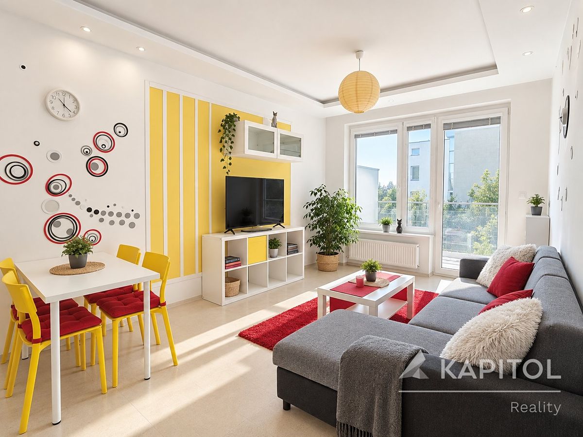 Pronájem bytu 2+kk 50 m²