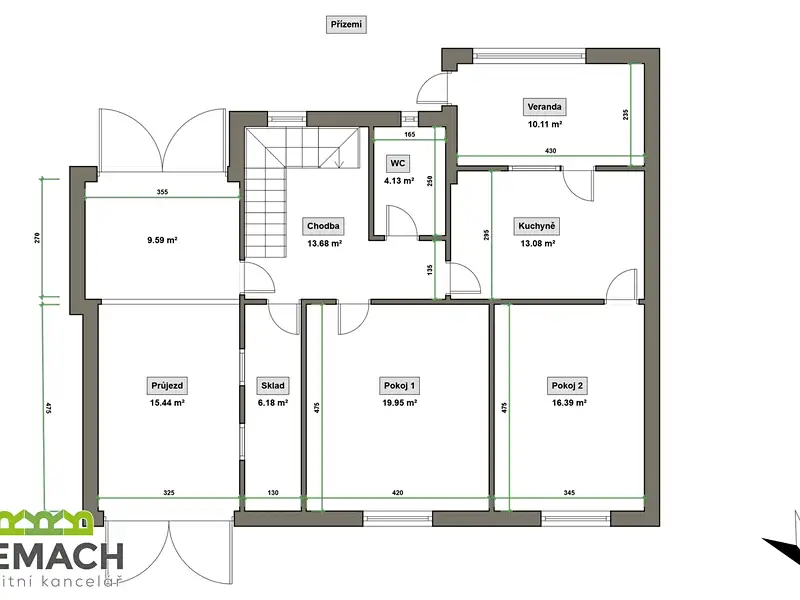 Prodej rodinného domu 259 m², pozemek 1288 m², Topolná – náhled fotky 2