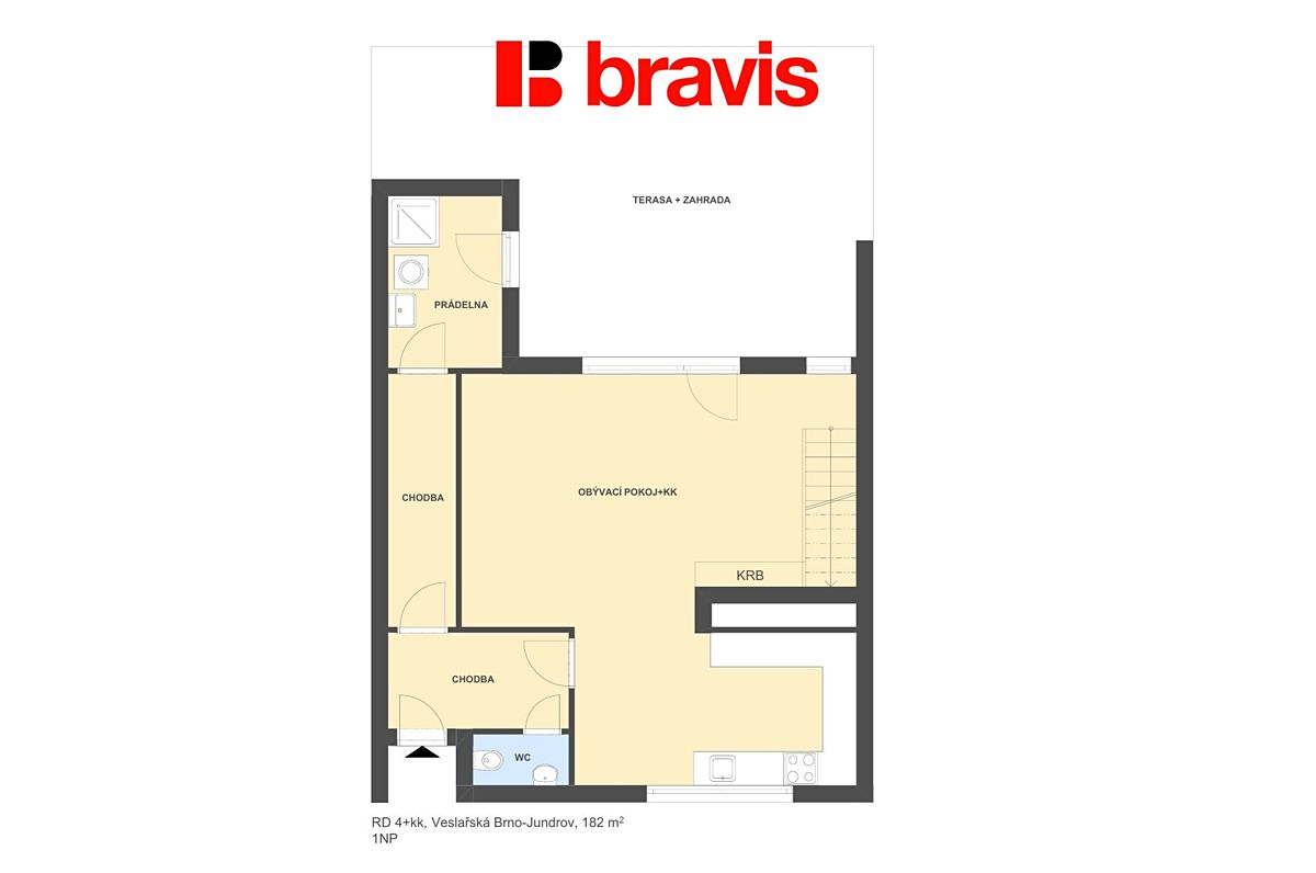 Pronájem rodinného domu 182 m², pozemek 60 m² – fotografie 5