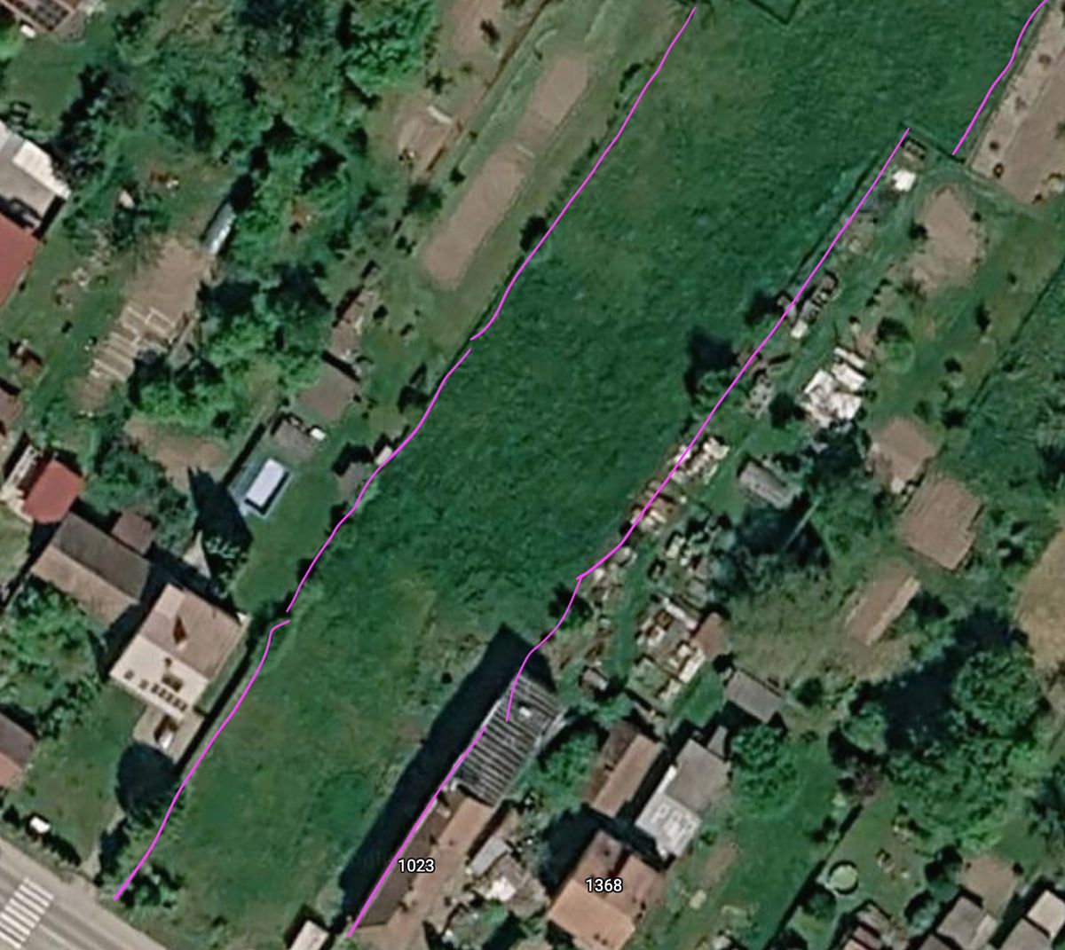 Prodej stavebního pozemku 1850 m²