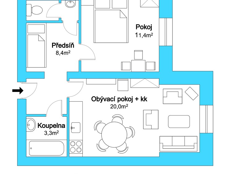 Wohnung 2+kk zum Kauf, 45 m² (17 von 17)