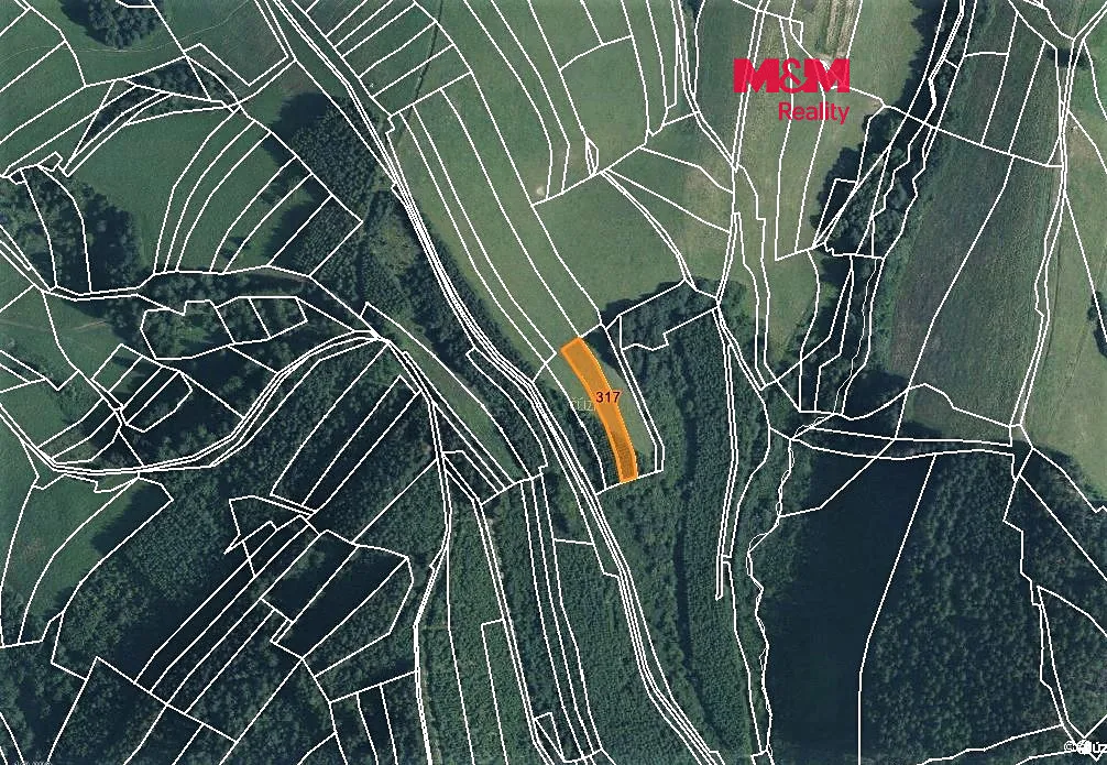 Prodej pole 1270 m²