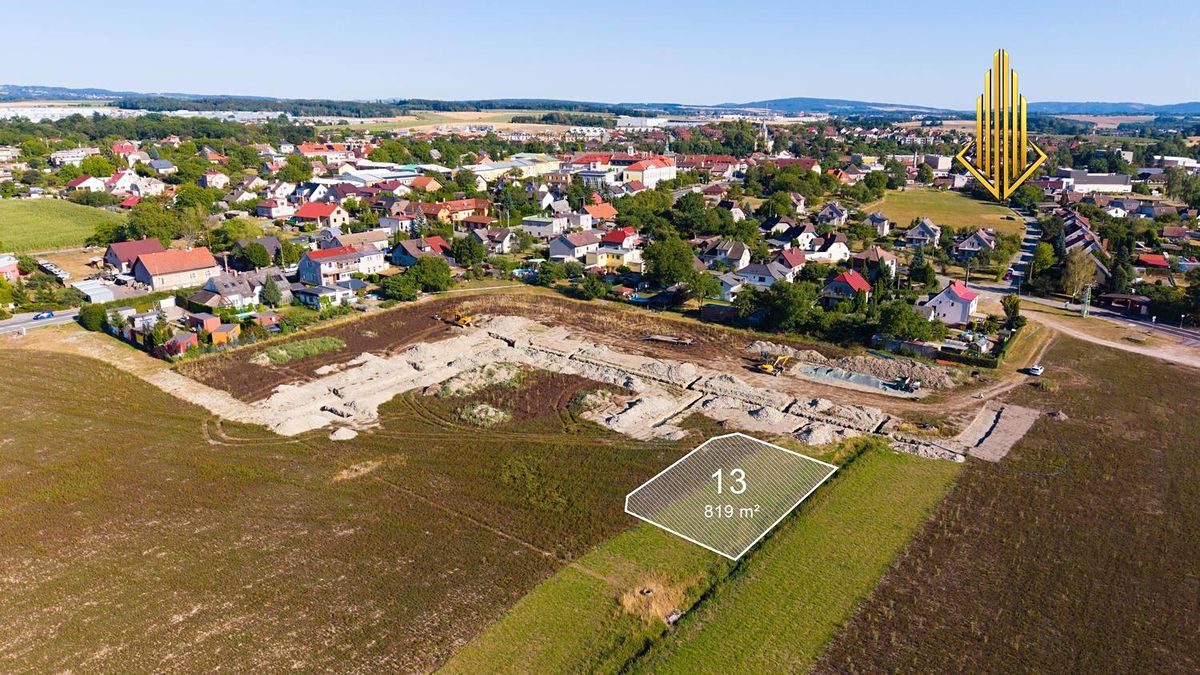 Prodej stavebního pozemku 819 m² – fotografie 2
