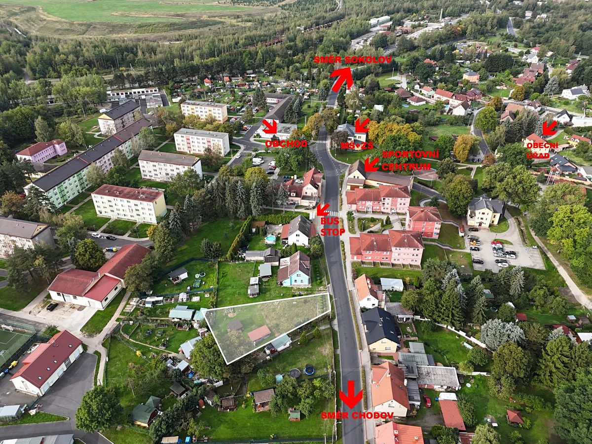 Prodej stavebního pozemku 807 m² – fotografie 3