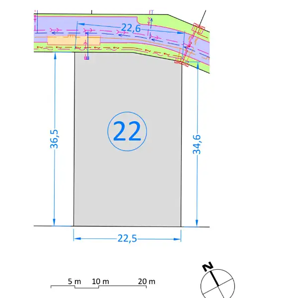 Prodej stavebního pozemku 812 m², Nová Role – náhled fotky 1