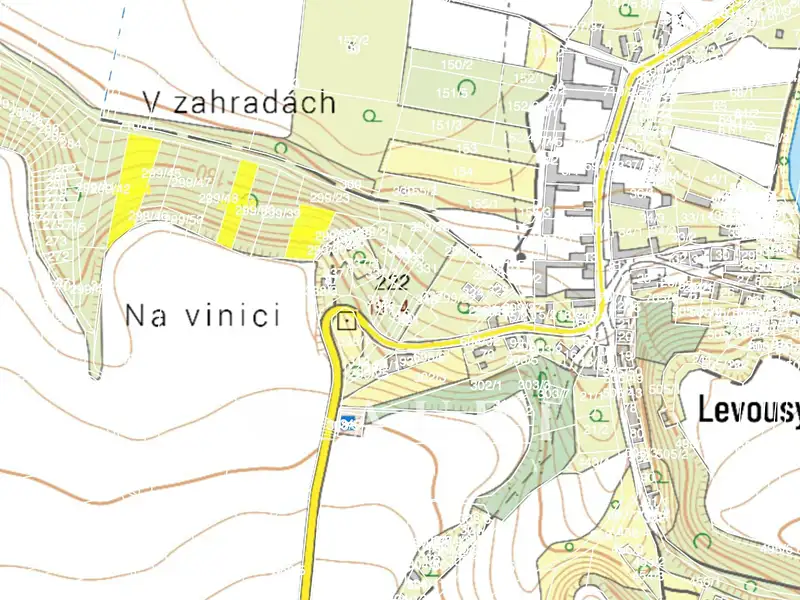 Prodej pozemku 7366 m², Křesín – náhled fotky 3