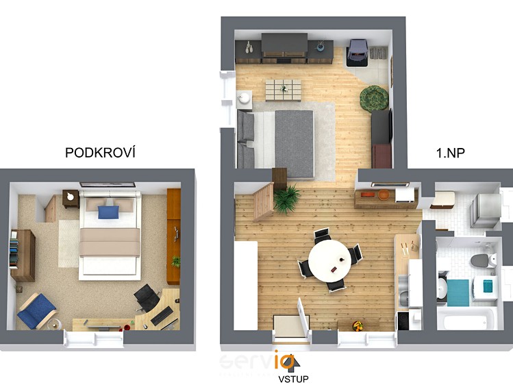 Квартира 2+1 на продаж, 56 м² (22 з 22)