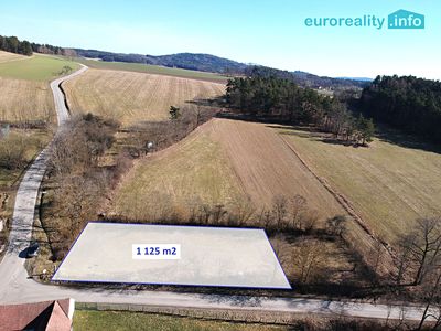 Prodej stavebního pozemku 1125 m²
