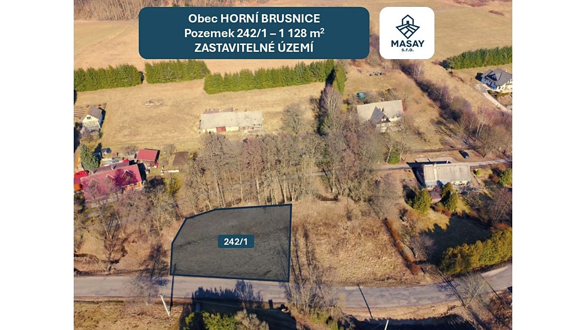 Prodej stavebního pozemku 1128 m² – fotografie 2