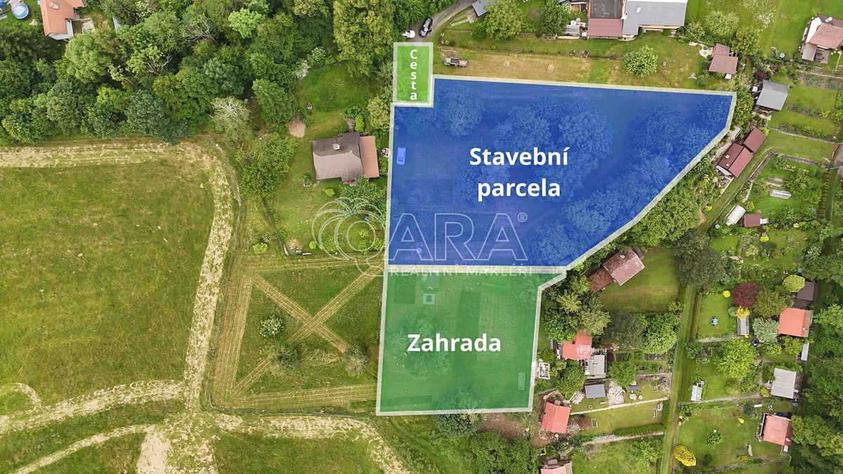 Prodej stavebního pozemku 3674 m²