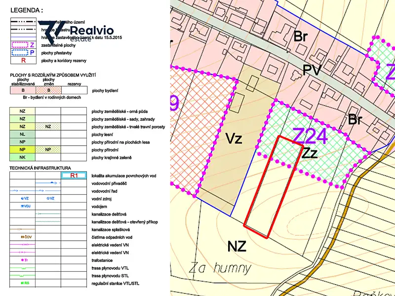 Prodej pole 4423 m², Deblín – náhled fotky 1