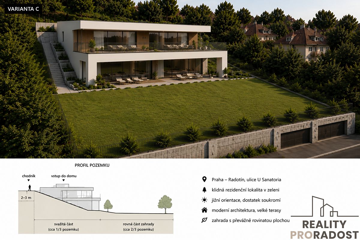 Prodej stavebního pozemku 737 m²