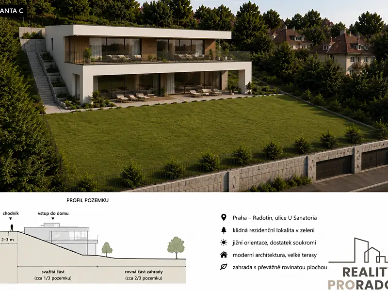 Prodej stavebního pozemku 737 m², Praha – náhled fotky 1