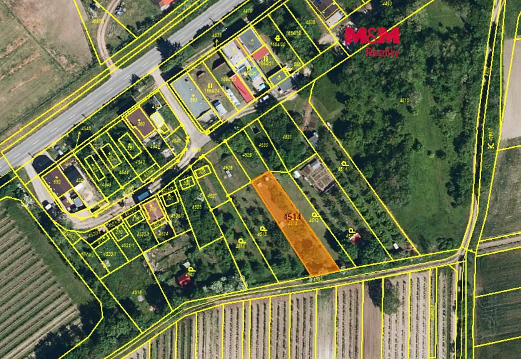 Prodej zahrady 449 m²