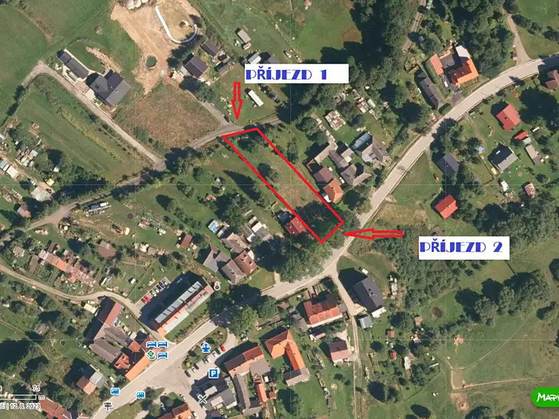 Prodej stavebního pozemku 1474 m², Světlík – náhled fotky 2