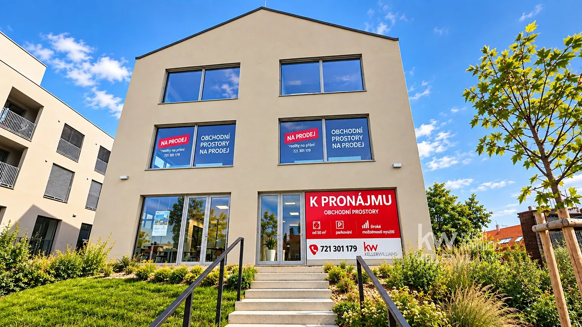 Pronájem obchodního prostoru 60 m²