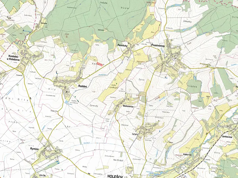 Prodej pole 10947 m², Roštění – náhled fotky 2