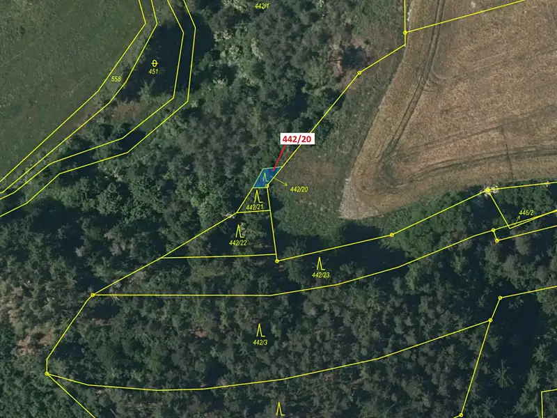 Dražba lesa 33 m², Břežany – náhled fotky 2
