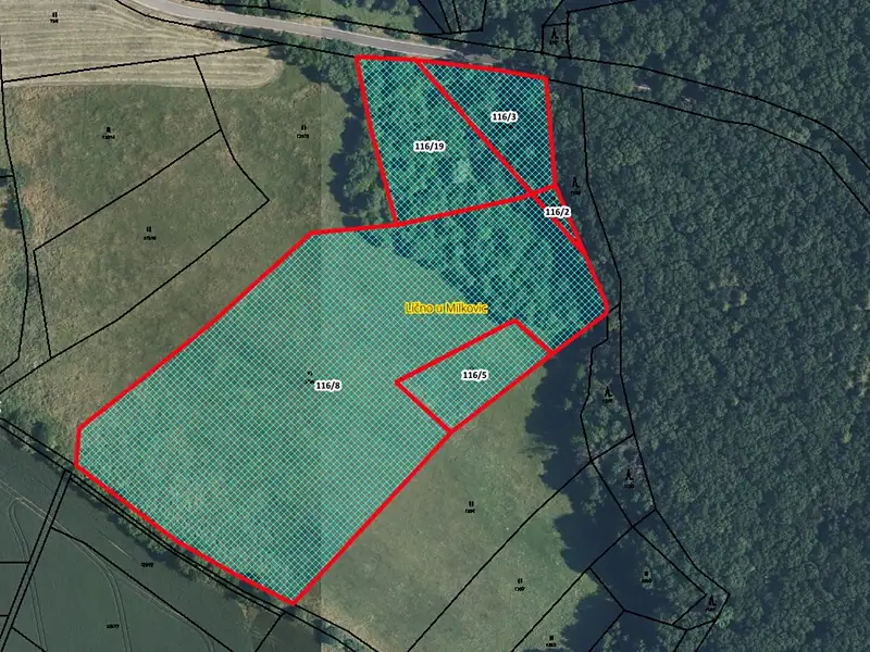Prodej zahrady 26393 m², Bačalky – náhled fotky 1