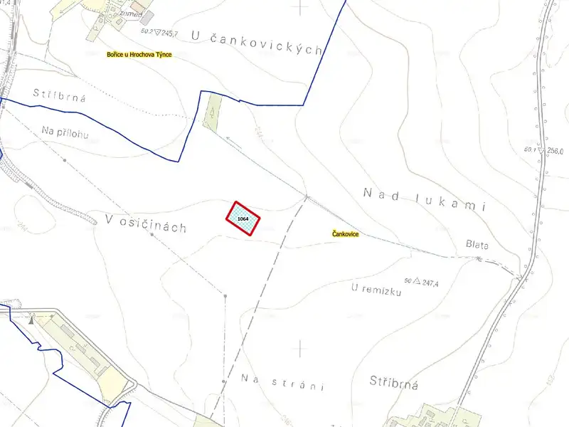Prodej pole 4922 m², Čankovice – náhled fotky 3