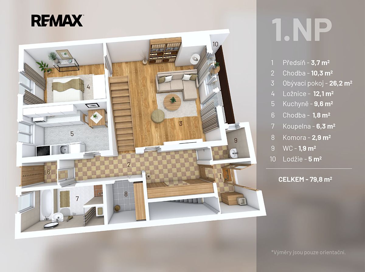 Prodej rodinného domu 220 m², pozemek 564 m² – fotografie 5