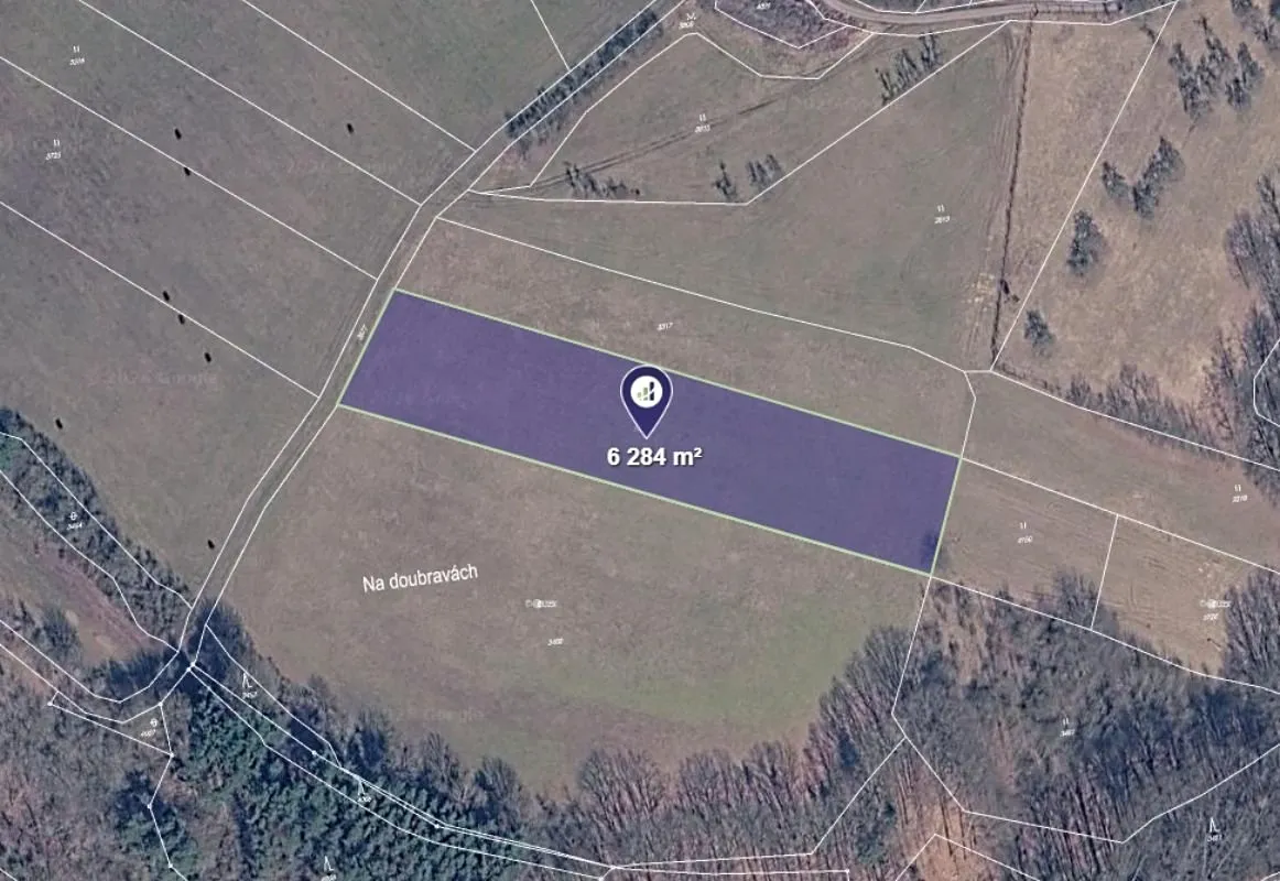 Prodej pole 6284 m²