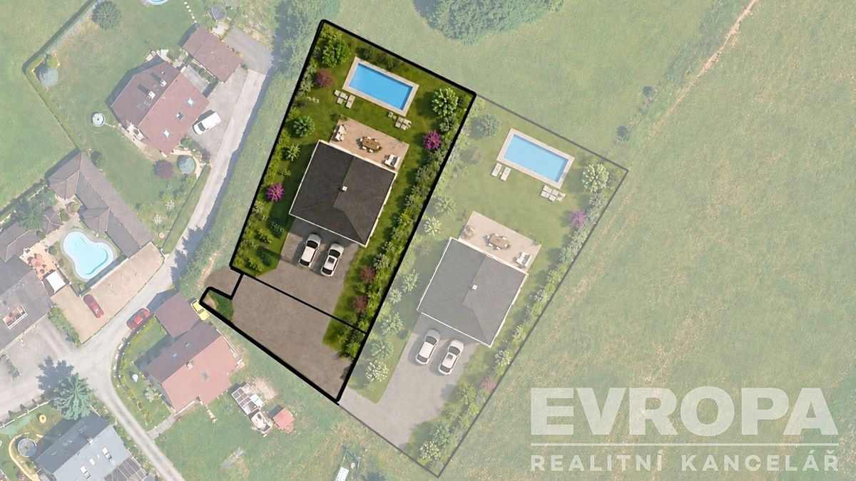 Prodej stavebního pozemku 1038 m² – fotografie 2